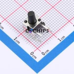 ZX-QC66-8.5ZJ Tactile Switch Through hole Component (THT),6x6mm Switch Single Pole Single Throw Round Button 2.6N Through Hole - Product Image 1