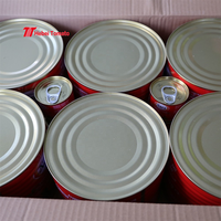2200g+70g Pâte de tomate en conserve de la meilleure usine au meilleur prix sans additif
