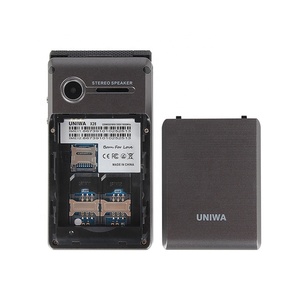 2.8 pollici 2G pratico Senior Flip Feature Phone con SOS Dual Sim Card grande pulsante di base e di base per telefono anziani - Product Image 6