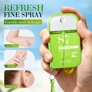 <span class=keywords><strong>Perfume</strong></span> en Spray SADOER Multi-Aroma para Llavero, 50ml, Refrescante, Sin Alcohol, Larga Duración, Fragancia Floral, Elimina Olores, Venta al Por Mayor - Product Image 5