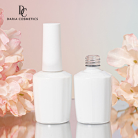 Bouteille de vernis à ongles vide en verre blanc brillant personnalisable 16 ml – Prix usine
