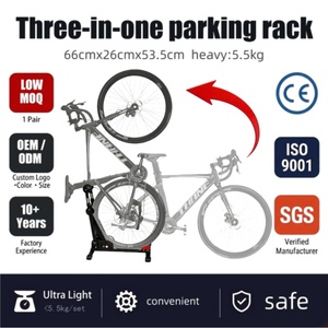 Soporte Vertical <span class=keywords><strong>de</strong></span> Acero para Bicicletas, <span class=keywords><strong>de</strong></span> Interior/Exterior, para Almacenamiento en Garaje, para Bicicletas <span class=keywords><strong>de</strong></span> <span class=keywords><strong>Montaña</strong></span> y Carretera, <span class=keywords><strong>de</strong></span> Primera Calidad - Product Image 1