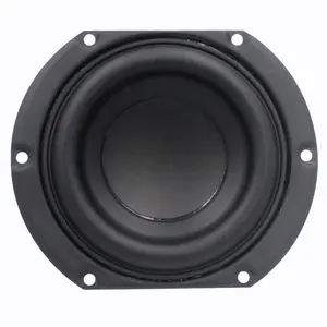 Speaker Mid Range Profesional, Pengeras Suara Audio Sistem Rak Buku PA Teater Rumah Kelas Atas 5 Inci 60W 8 atau 8 Ohm