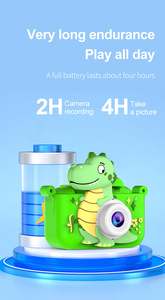 Appareil Photo Enfants X36S Mini Double Objectif 1080P Dessin Animé Dinosaure Caméra Numérique Enfant Adorable Jouet Photo Selfie pour Cadeau Prix - Product Image 5