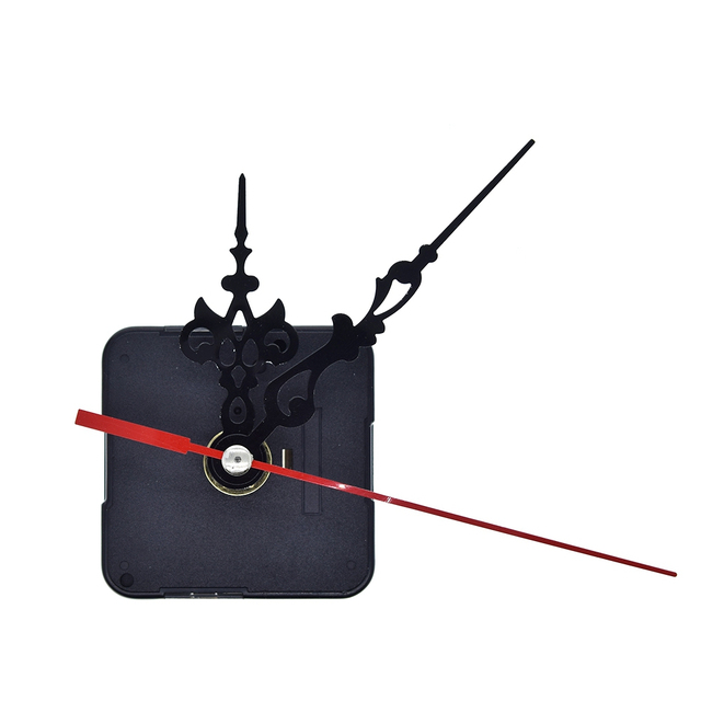 Professional And Practical Quartz Wall Clock Movement Mechanism DIY Repair Tool Parts Kit with Red Hands