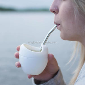Taza de té de silicona con bombona, taza de calabaza Mate, Yerba, 2020 - Product Image 2