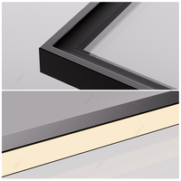 Éclairage mural LED moderne en aluminium pour armoire, vitrine, maison, cuisine, chambre, présentoir, en plastique, fabrication OEM/ODM