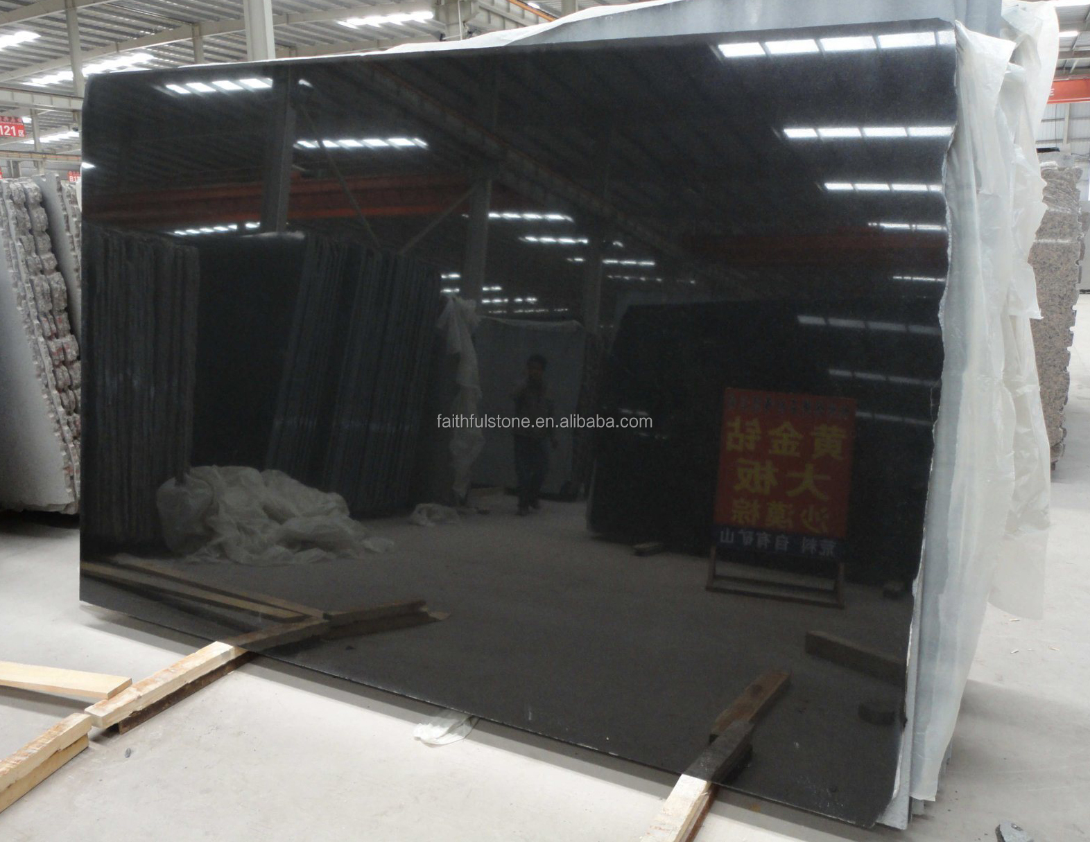 Оптовая продажа, высокое качество, Натуральный Черный Гранит Shanxi China