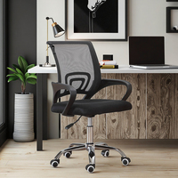 Chaise de bureau moderne EaseNeat pour le personnel, les étudiants, les dortoirs, les conférences, hauteur réglable