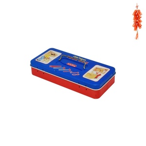 Boîte en fer multifonctionnelle, pour aliments, crayons, pinceaux de maquillage, boîte à outils avec une petite poignée - Product Image 1