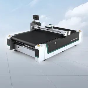 AOYOO 1625 cnc faca automática tapete plana padrão de vestuário fabricante de roupas máquina de corte com certificado ce