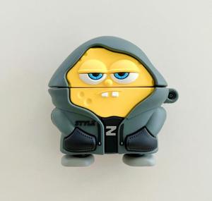 น่ารัก SpongeBob Patrick Star เคสหูฟังอนิเมะ3D การ์ตูนอะนิเมะสำหรับ Apple <span class=keywords><strong>airpods</strong></span> 1 <span class=keywords><strong>2</strong></span> 3 Pro ที่ครอบหูฟังซิลิโคน Pro2กันกระแทก - Product Image 6