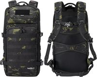 Sac à dos tactique 45L en tissu Cordura imperméable, grande capacité, pour aventures en plein air, randonnée, camping, voyage