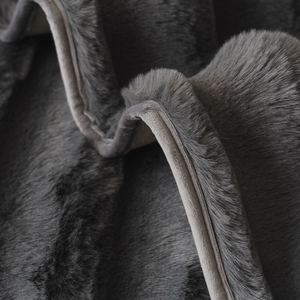 Funda de Sofá de Piel Sintética de Conejo, Gruesa y Cálida, de Color Sólido, para Otoño e Invierno, Antideslizante y Fija - Product Image 6