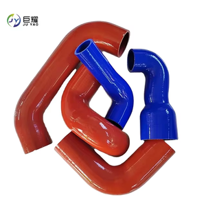 Tuyau de radiateur Turbe en silicone moulé haute performance pour pièces de rechange de camion OEM 21501-4M400 couleur de taille personnalisable extrudée - Product Image 3