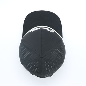 Premium Custom 3D Embroidery Golf Baseball Cap with Laser Cut Perforation & Water Resistance for Outdoor Sports - Product Image 1