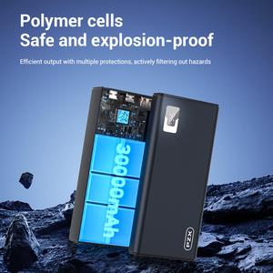 PZX Nouvelle vente en gros de batterie portable USB, Power Bank <span class=keywords><strong>30000mah</strong></span>, promotion, chargeur portable, logo personnalisé, meilleure batterie externe - Product Image 5