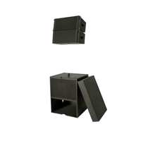 Haut-parleur Line Array unique de 10 pouces et haut-parleur ultra-bas Line Array unique de 18 pouces au sol