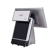 Sistema POS para Restaurantes con Pantalla Dual para Clientes, para Pedidos en Restaurantes de Comida Rápida y Cafeterías