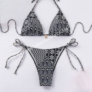 ชุดว่ายน้ำบิกินีแบบสายเดียวสำหรับสาวเซ็กซี่ชุดบิกินีสายเดียวสำหรับสาวๆชุดว่ายน้ำเว้าสูงได้รับการออกแบบลายดอกไม้สำหรับฤดูร้อนของ MB001 - Product Image 5