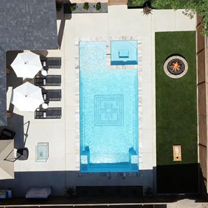 Piscine en fibre de verre sûre, écologique, à faible entretien, pour le plaisir familial, protection UV - Product Image 1