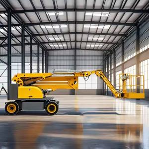 Elevador de brazo articulado diésel de 8m Gruas Telescopicas Mesa DE TRABAJO hidráulica - Product Image 4