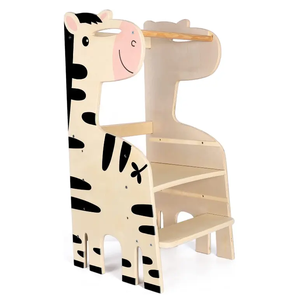 Moderno bambino in legno torre sgabello da cucina pieghevole mobili per la casa Helper per soggiorno e camera da letto - Product Image 1