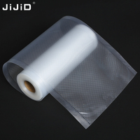 JIJID rouleau de scellage sous vide gaufré personnalisé sac alimentaire rouleau sacs pour emballage sous vide rouleau d'emballage plastique sacs sous vide en nylon alimentaire
