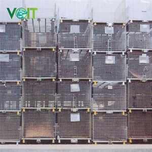 Jaula de almacenamiento de cebolla soldada galvanizada apilable, portátil, industrial, resistente - Product Image 5