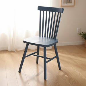 Silla de Comedor Nórdica Ecológica, Ligera, de Madera Maciza, Moderna y Multifuncional, con Respaldo, de Diseño, para Hotel, Hogar, Apartamento, Villa - Product Image 4