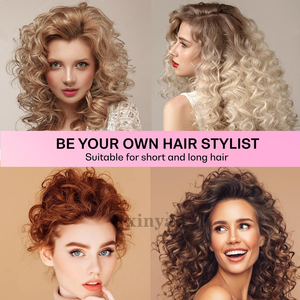 Custom Logo Extended Thin Heatless <strong>Hair</strong> <strong>Curler</strong> Set Satin Heatless Curls Overnight Curling Rod Headband <strong>No</strong> <strong>Heat</strong> <strong>Curler</strong> to Sleep - Product Image 6