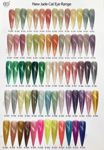 개인 라벨 젤 폴란드어 새로운 색상 네일 용품 젤 폴란드어 황금 고양이 눈 젤 - Product Image 6