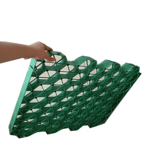 Grille de pavés en plastique HDPE pour gazon, en <span class=keywords><strong>nid</strong></span> <span class=keywords><strong>d</strong></span>'<span class=keywords><strong>abeille</strong></span>, légère, pour jardin sur toit, mur de soutènement - Product Image 3