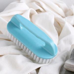 Guo Lin <b>Shoe</b> Brush <b>Soft</b> Nylon Bristles Plastic Portable For Cleaning <b>Shoes</b> And Clothes 3 Pieces Green Blue Pink - Product Image 4