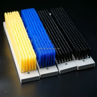 Brosse plate à fils en nylon et plastique PP pour plaques