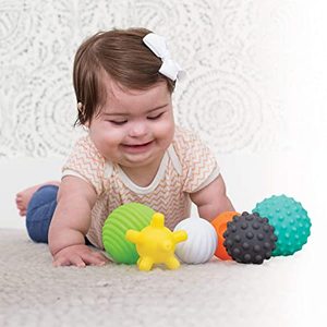 Blocs de construction empilables doux pour bébé, jouets à presser, jouets à mâcher pour la dentition, jouets de bain, <span class=keywords><strong>balles</strong></span> <span class=keywords><strong>sensorielles</strong></span> texturées - Product Image 4
