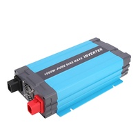 1500W 12v 24v 48v dc إلى ac 110v 220v الصرفة موجة جيبية عاكس الطاقة