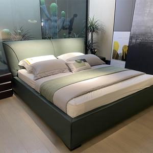 Lit de luxe king size pour chambre à coucher personnalisé design moderne - Product Image 5