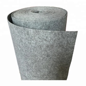 Punzonada colchón negro fieltro para muebles accesorios <span class=keywords><strong>Guata</strong></span> de algodón almohadillas de poliéster reciclado - Product Image 3