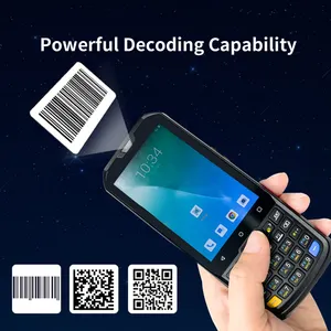 Bán buôn IP68 cấp công nghiệp IPS hiển thị dữ liệu Bộ sưu tập thiết bị đầu cuối cầm tay gồ ghề PDA với NFC