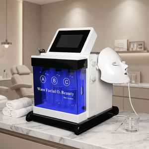 Máquina avanzada 5 en 1 para el cuidado facial, para limpieza profunda de poros, hidratación y renovación de la piel - Product Image 1