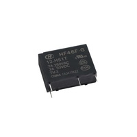Hongfaリレーhf46f HF46F-G-5 12 24-HS1 HS1T 5V/12V/24VDC 7A 4ピン