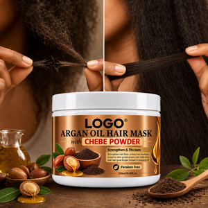 Mascarilla Capilar de Polvo Chebe de Marca Privada para el Crecimiento Natural del Cabello y Retención de Longitud, Tratamiento Herbal Africano Anti-Rotura, Venta al Por Mayor - Product Image 1