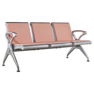 Starlight Airport Waiting Chairs 3 Seater Row With Armrests For Hospitals <b>Train</b> Stations Banks <b>Outdoor</b> Use - Product Image 4