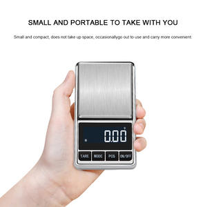 휴대가 간편한 소형 크기의 주얼리 골드용 고정밀 스테인리스 스틸 디지털 포켓 스케일 사용 - Product Image 3