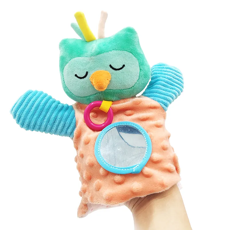 Neue Babys pielzeug produkte Animal Hand Puppet Dolls sensorisch Gefüllte Plüschtiere Spielzeug