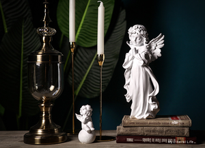 الأكثر مبيعًا فتاة صغيرة ملاك هدايا السيراميك تماثيل السيراميك الملاك الصغير - Product Image 2