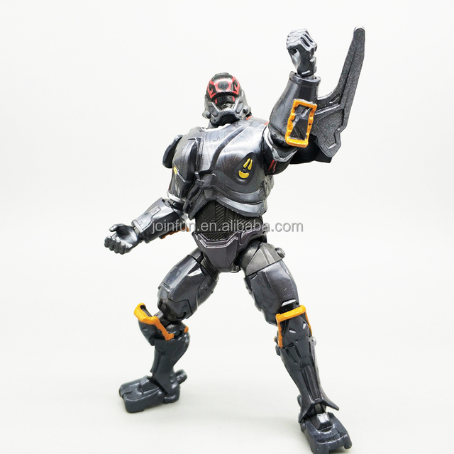 OEM ABS Statue Action Figures , Cartoon 12 Inch Plastic Figure Model Toy , Large Plastic Action Figure Military Toy
