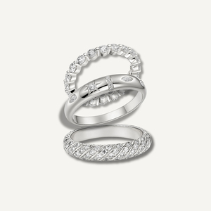 <span class=keywords><strong>Anello</strong></span> Eternity Gemnel alla Moda per Donne, Gioiello da Matrimonio <span class=keywords><strong>e</strong></span> Fidanzamento, Zirconia Cubica 5A, Taglio <span class=keywords><strong>Smeraldo</strong></span> Rettangolare, Diamante con Montatura a Castone - Product Image 3
