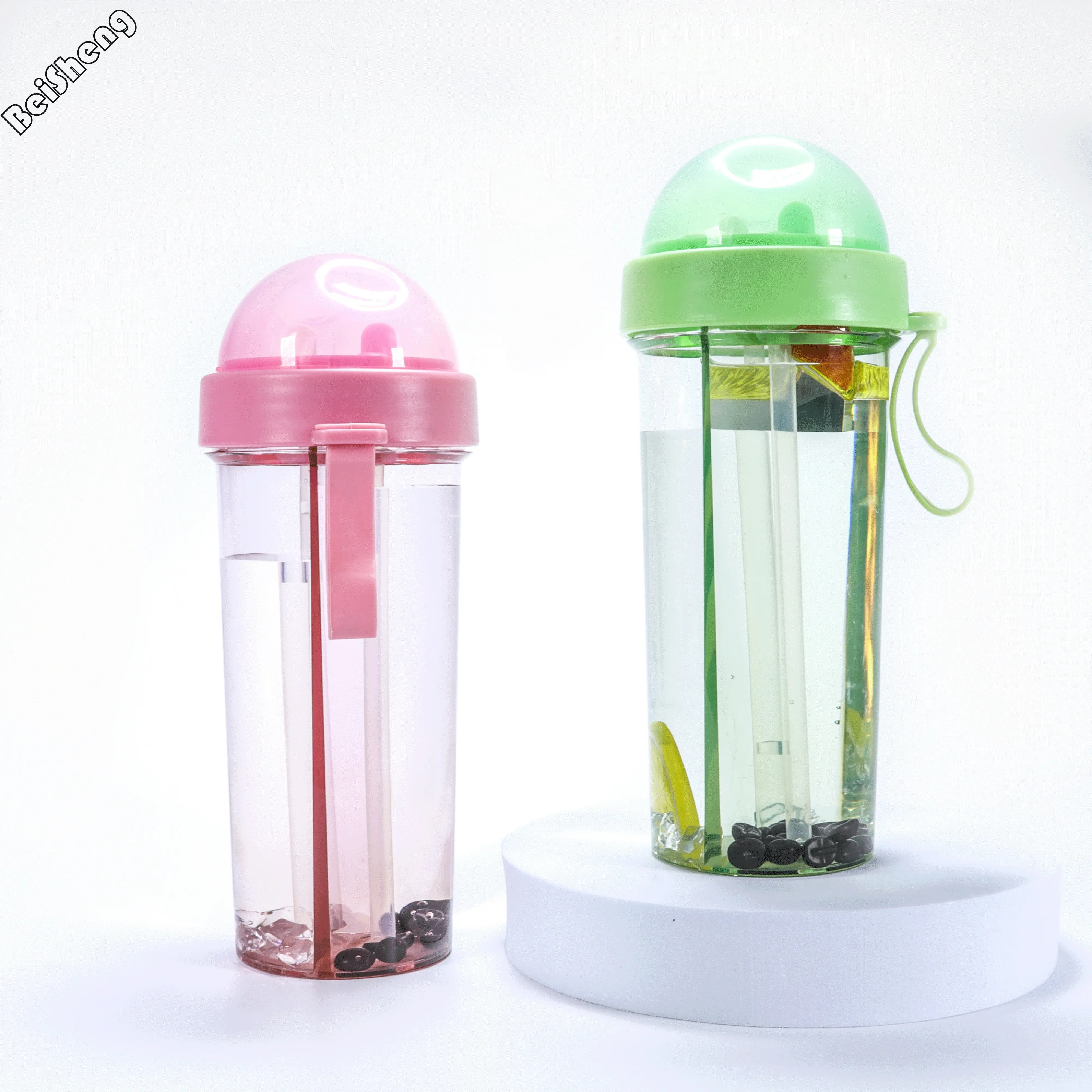 Eco Friendly Products 2024 600ml Europe Kids Water Bottle Suitable for Mixed Flavors Divider Sport Plastic Water Bottle